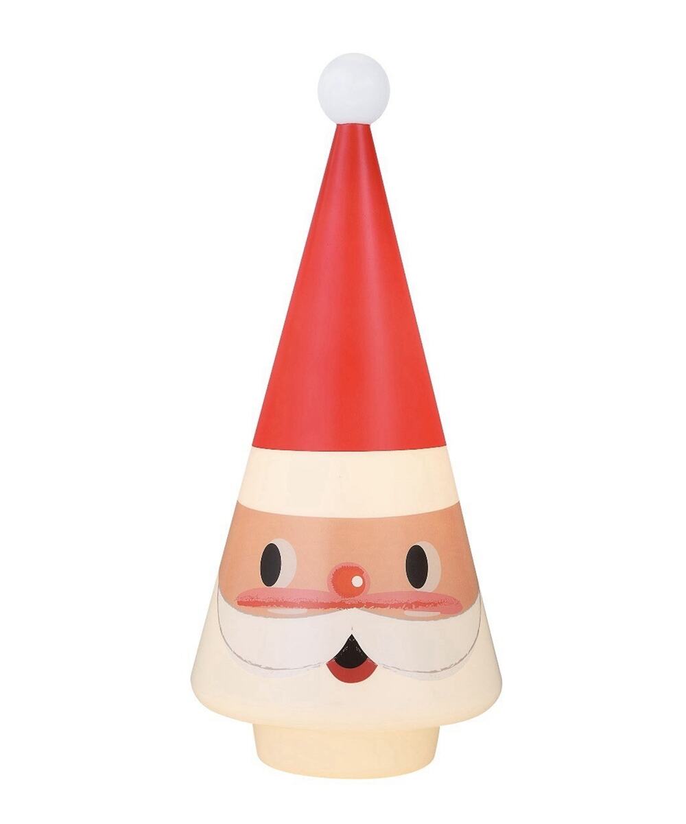 Mr. Christmas 24" Retro Santa Tree Blow Mold Cone Lighted Christmas Decor NEW